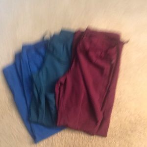 Barco one large petite scrub pants-3 pairs